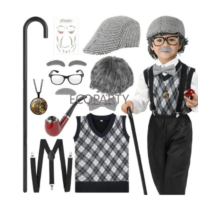 Men'S Accessories Glasses - Disfraz de Halloween para niños, disfraz