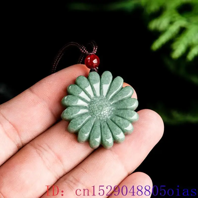 Men Accessories Necklace - Collar con colgante de girasol de