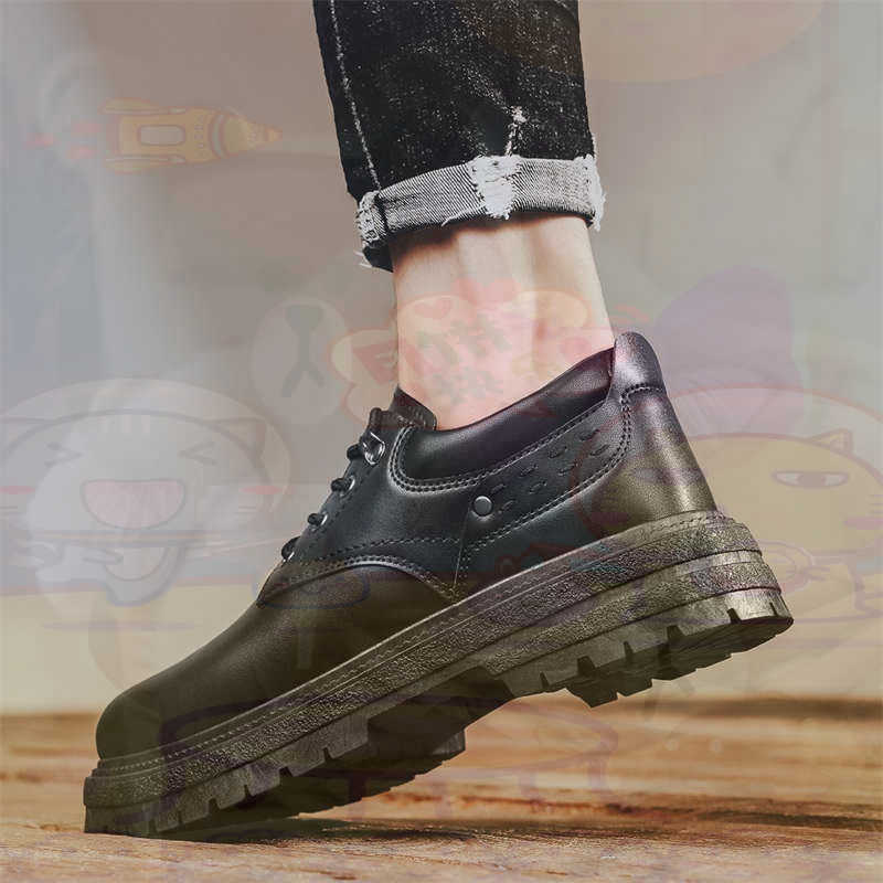 Men Accessories Low Price - Zapatillas deportivas de cuero Natural oscuro