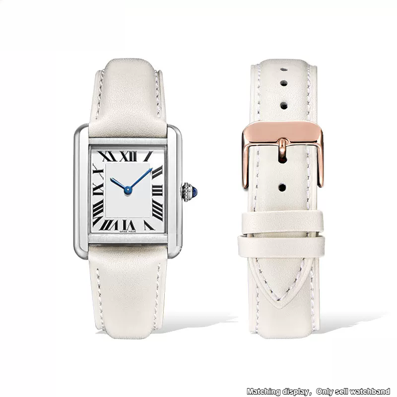 Men'S Accessories London - Correa de reloj de cuero genuino