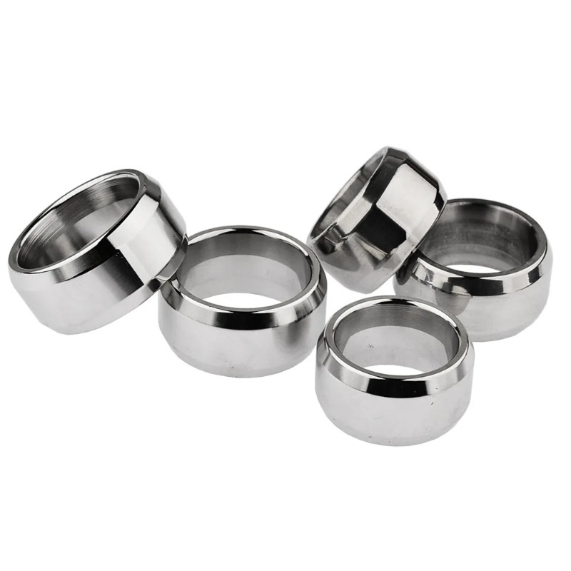 Men Accessories Combo Set - Anillos de Acero Inoxidable en 10
