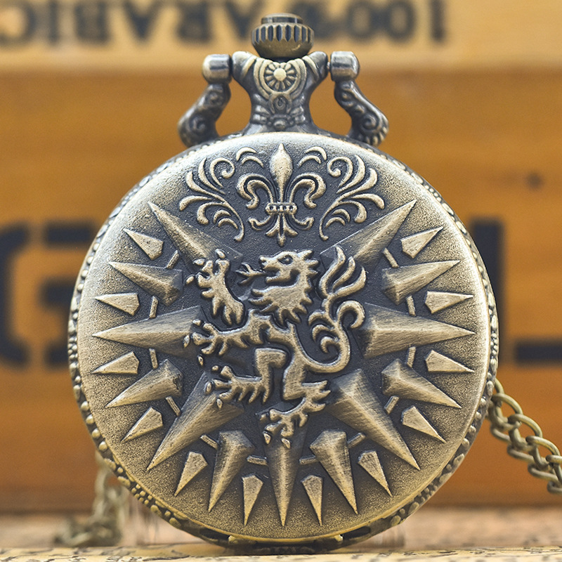 Men Accessories List - Reloj de bolsillo de bronce de