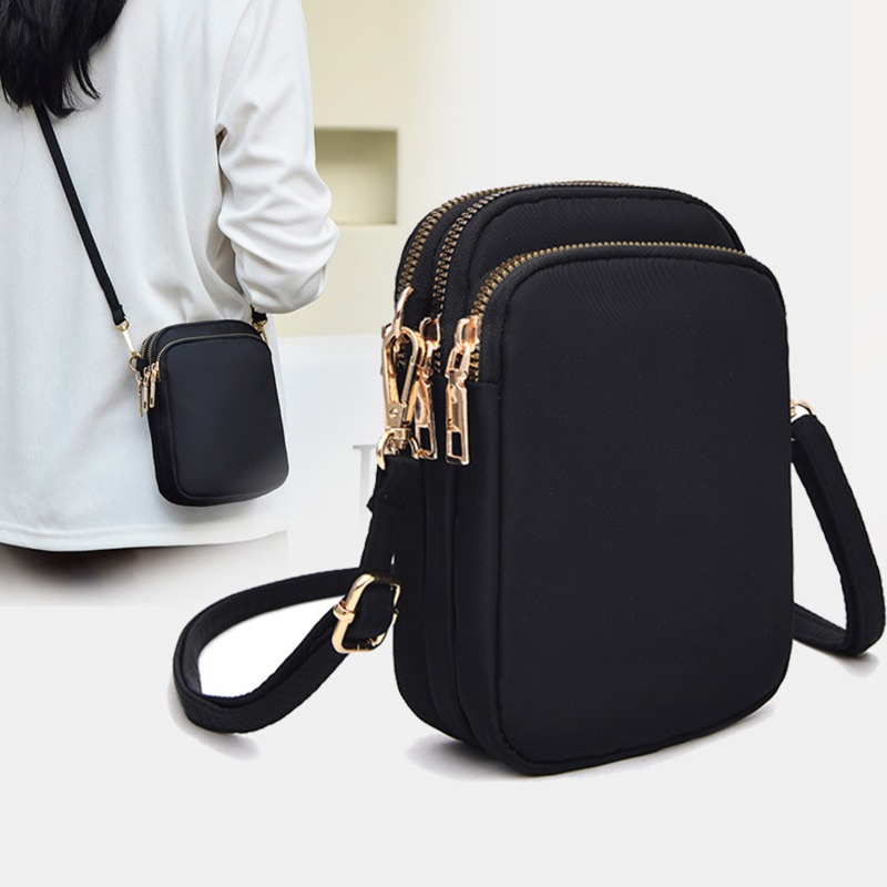 Coin Holder Men - Bolso Bandolera Minimalista Vertical para Teléfono,