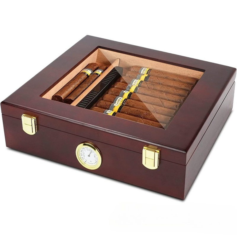 Caja de humidificador de cigar - Men Accessories Gadgets reseña y precio