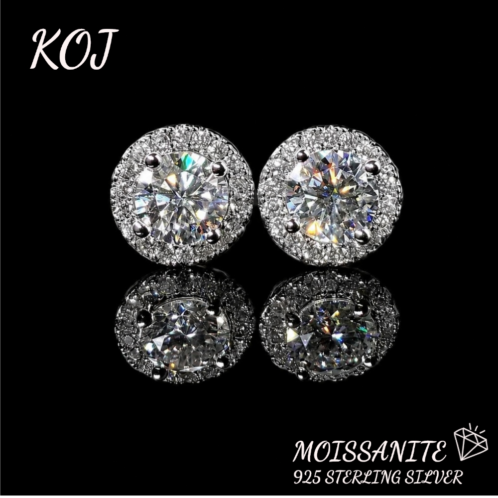 Pendiente de Moissanita KOJ de - Men Accessories Low Price reseña y precio