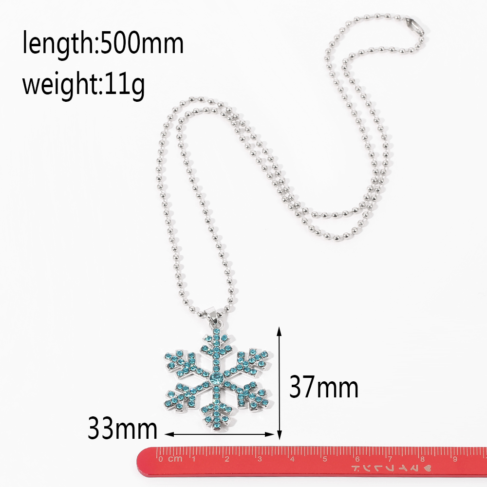 Collar con colgante de copo de - Men Accessories Necklace reseña y precio