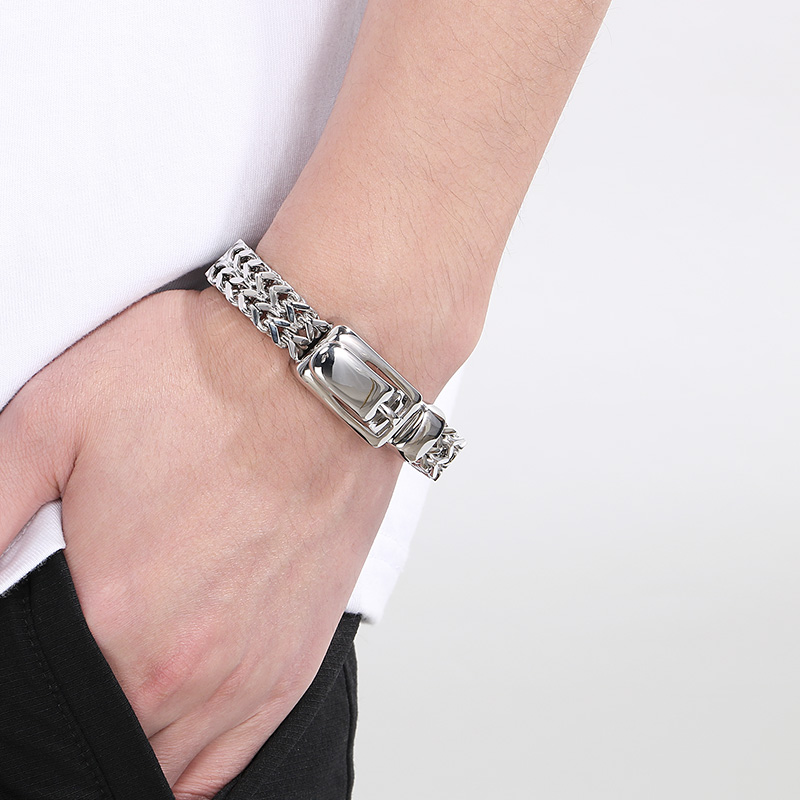 Pulsera de cadena de esqueleto - Men Accessories Bd reseña y precio