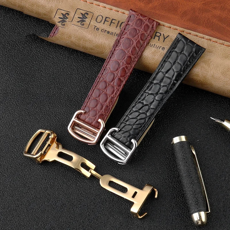 Correa de reloj de cocodrilo 1 - Men'S Accessories London reseña y precio