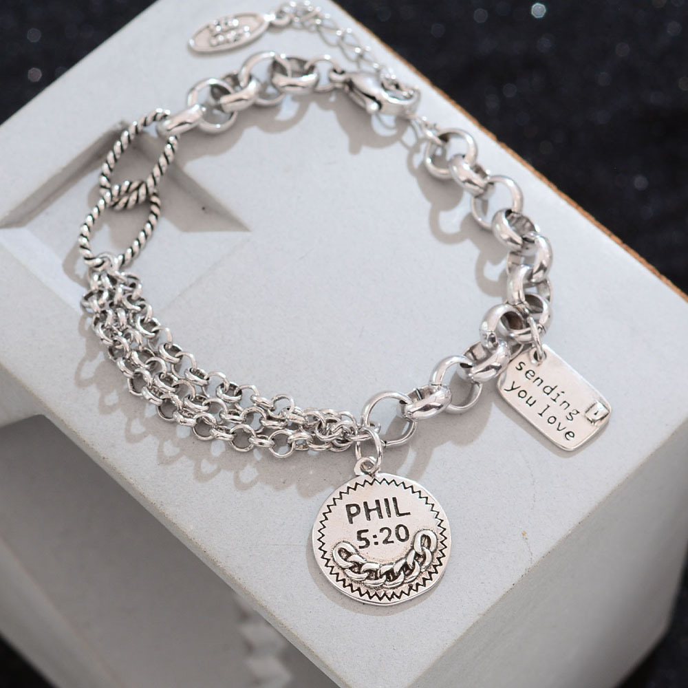 Pulseras de plata de ley 925 p - Men'S Accessories Trending reseña y precio