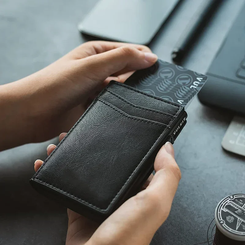 Cartera minimalista para hombr - Coin Holder Men reseña y precio