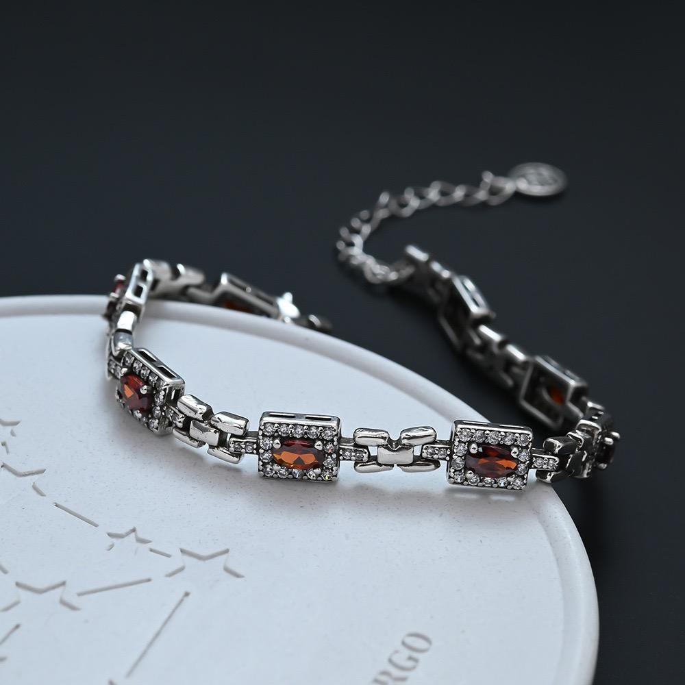 Pulseras de Plata de Ley 925 p - Men'S Accessories Trending reseña y precio