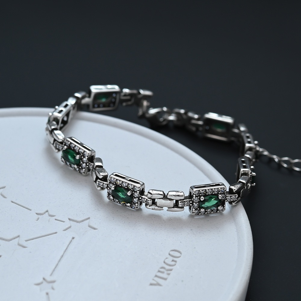 Pulseras de Plata de Ley 925 p - Men'S Accessories Trending reseña y precio