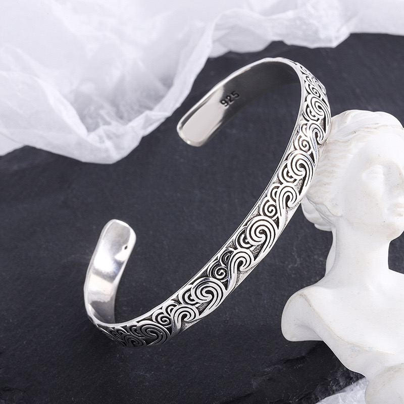 Pulseras de plata de ley 925 p - Men'S Accessories Trending reseña y precio