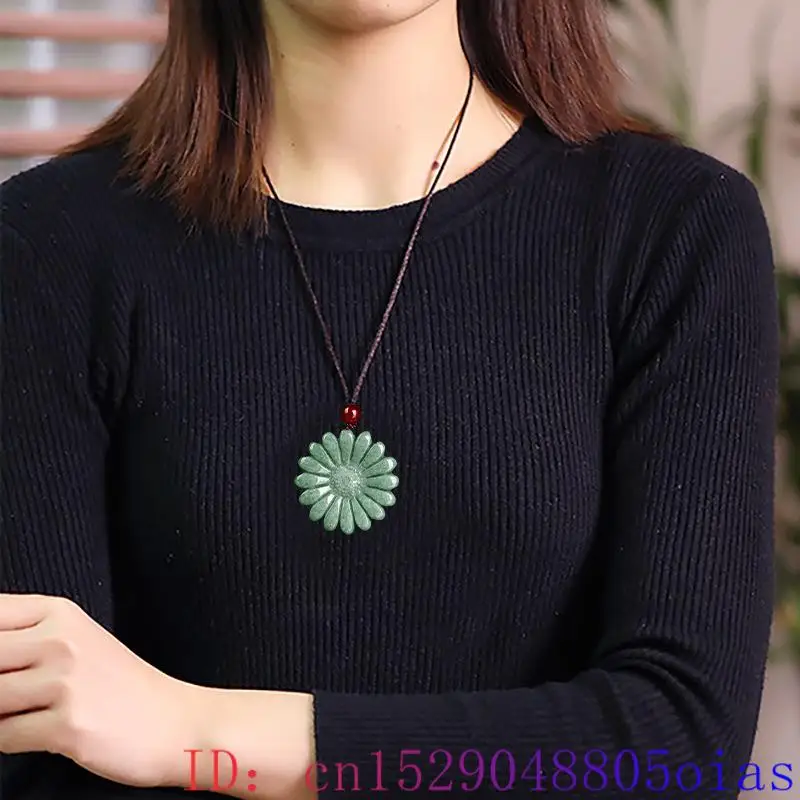 Collar con colgante de girasol - Men Accessories Necklace reseña y precio