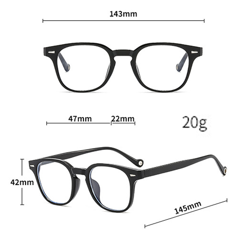 1 montura redonda y sencilla,  - Men'S Accessories Glasses reseña y precio