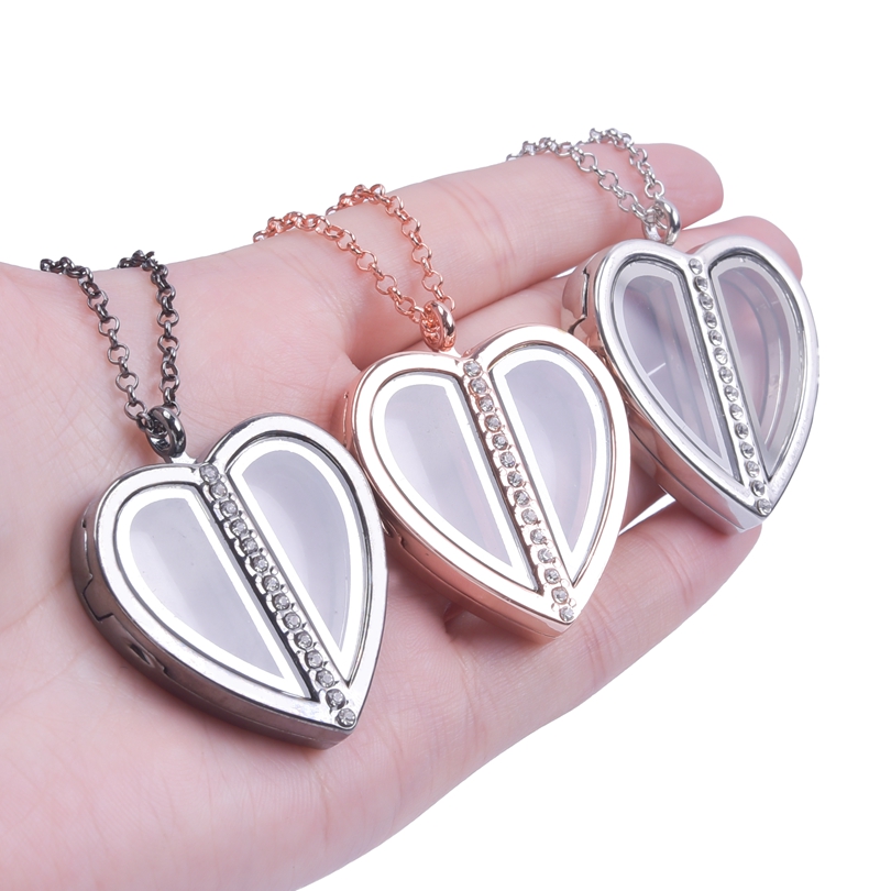 Collar de medallón de corazón  - Men Accessories Neck Chain reseña y precio