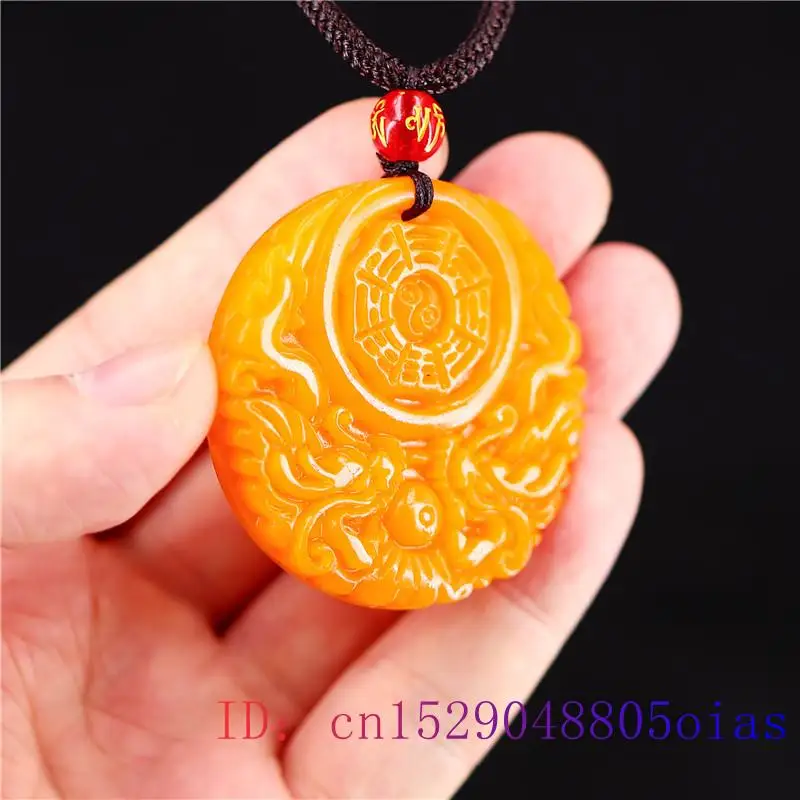 Colgante de Dragón de Jade ama - Men Accessories Necklace reseña y precio