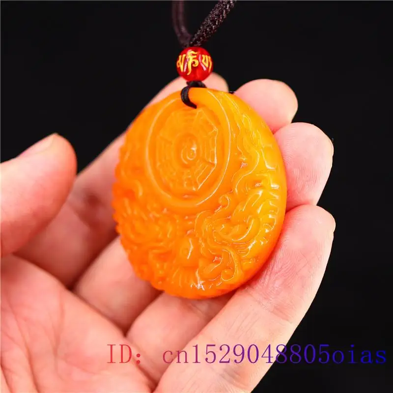 Colgante de Dragón de Jade ama - Men Accessories Necklace reseña y precio