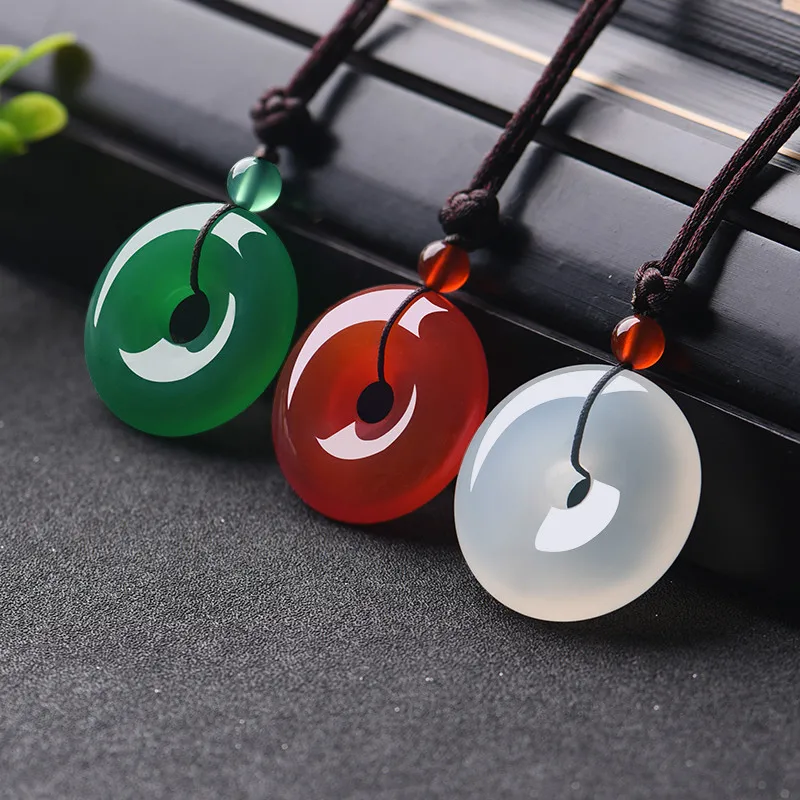 Colgante de donut de Jade Mult - Men Accessories Necklace reseña y precio