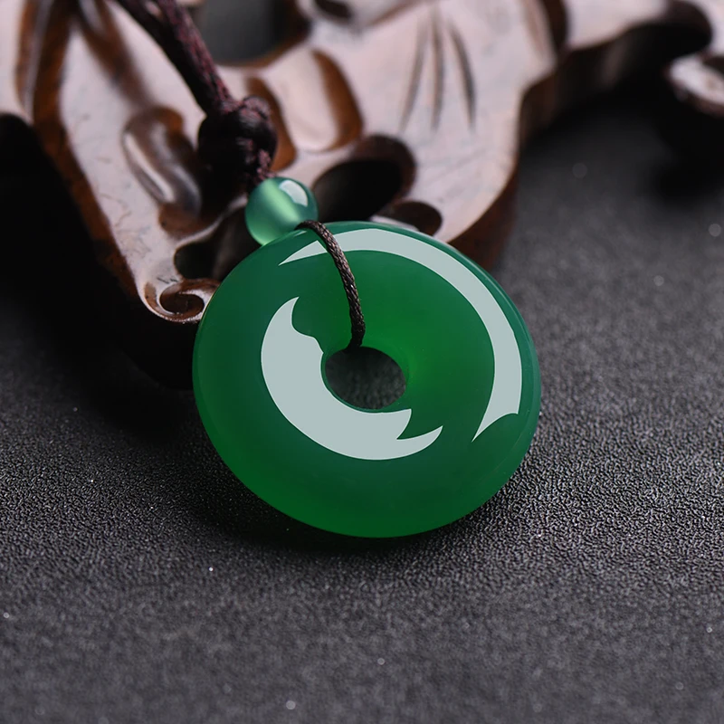 Colgante de donut de Jade Mult - Men Accessories Necklace reseña y precio