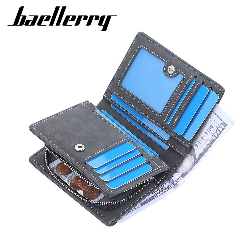 Nuevas Carteras Cortas Baeller - Coin Holder Men reseña y precio