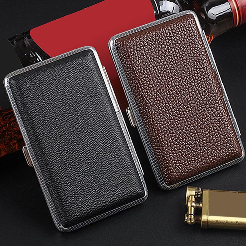 Caja compacta de cuero PU para - Men Accessories Gadgets reseña y precio