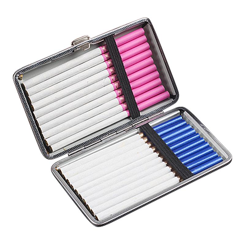 Caja compacta de cuero PU para - Men Accessories Gadgets reseña y precio
