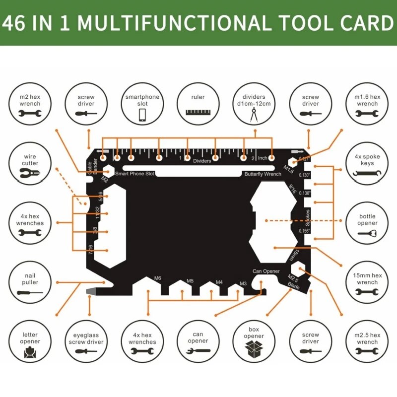 Multiherramienta 46 en 1, tama - Men Accessories Gadgets reseña y precio