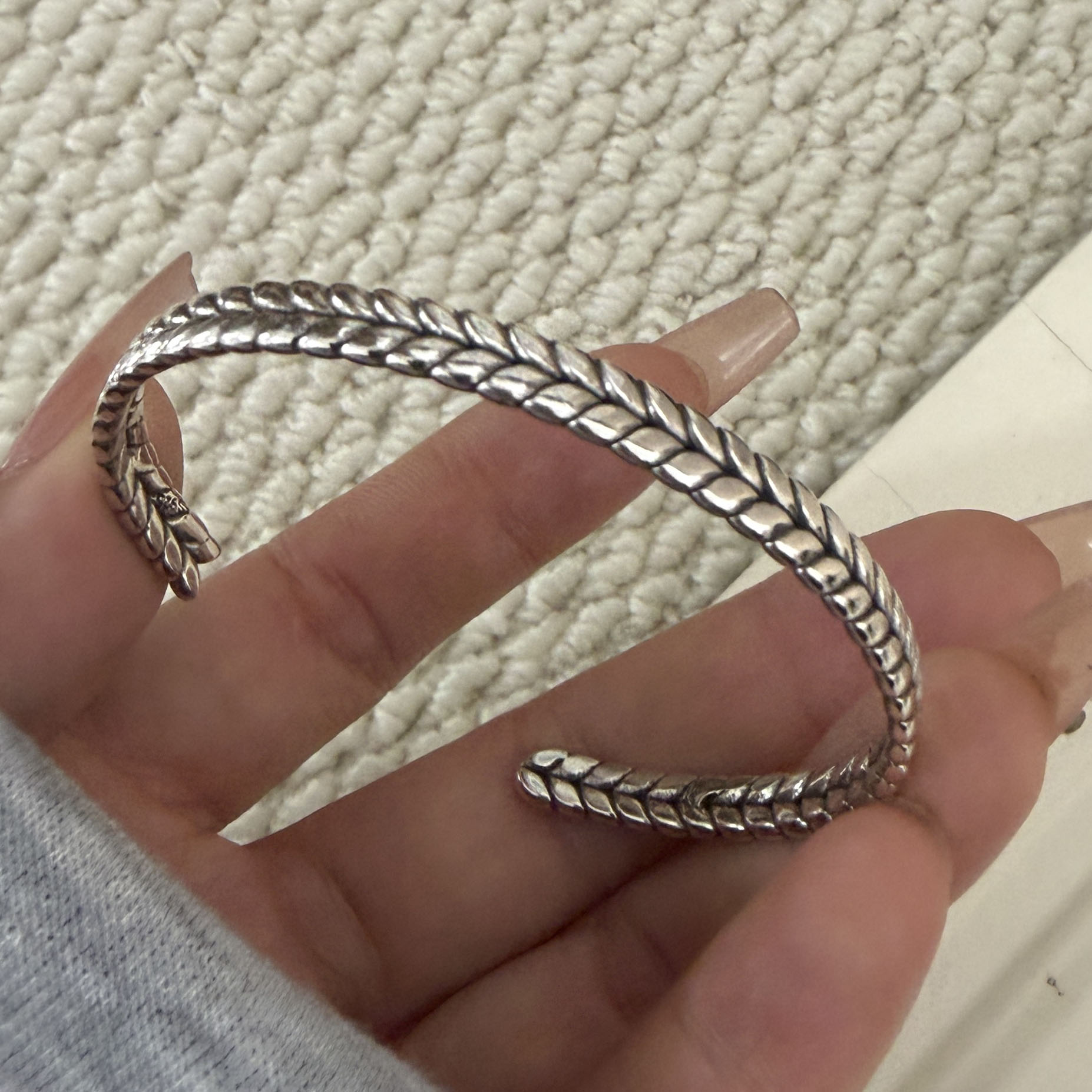 Pulseras de Plata de Ley 925 p - Men'S Accessories Trending reseña y precio