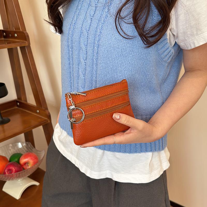 Monedero portátil de cuero PU  - Coin Holder Men reseña y precio