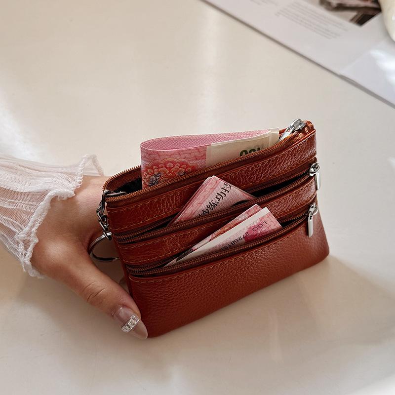 Monedero portátil de cuero PU  - Coin Holder Men reseña y precio