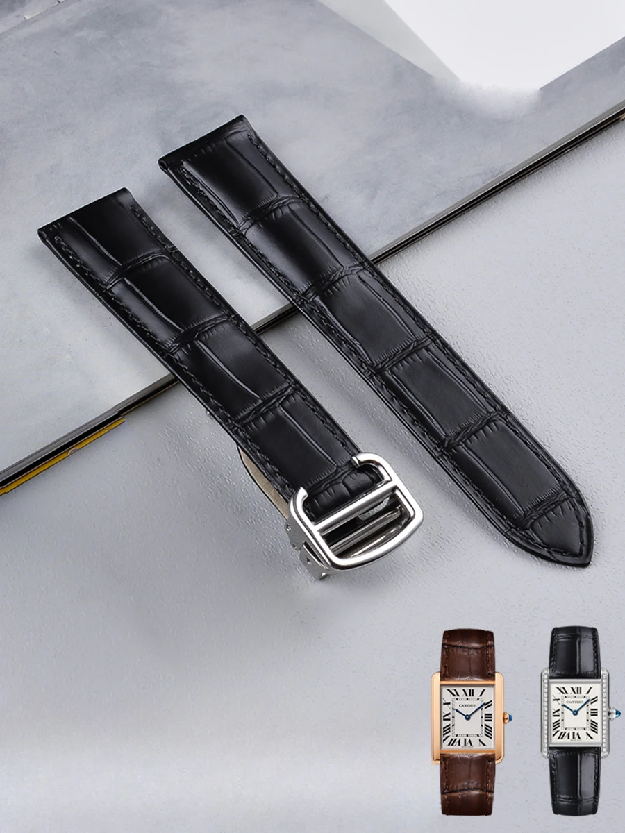 Para Cartier negro marrón corr - Men'S Accessories London reseña y precio
