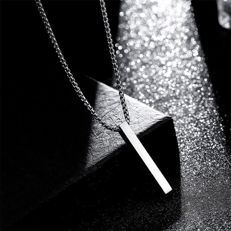 Collares con colgante de acero - Men Accessories Neck Chain reseña y precio